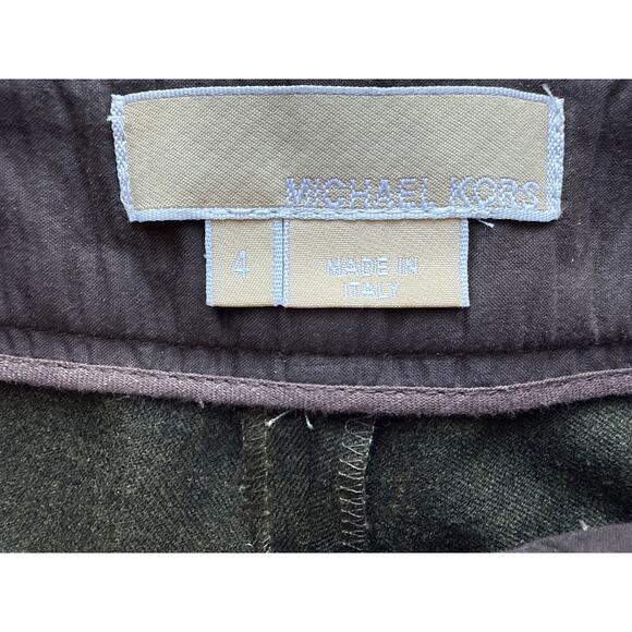 Michael Kors Wool Dress Pants in Olive Green Size 4 - Picture 5 of 6